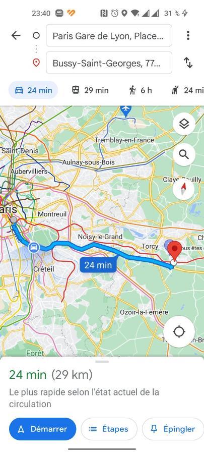 Apartament House Near Disneyland And Paris Bussy-Saint-Georges Zewnętrze zdjęcie